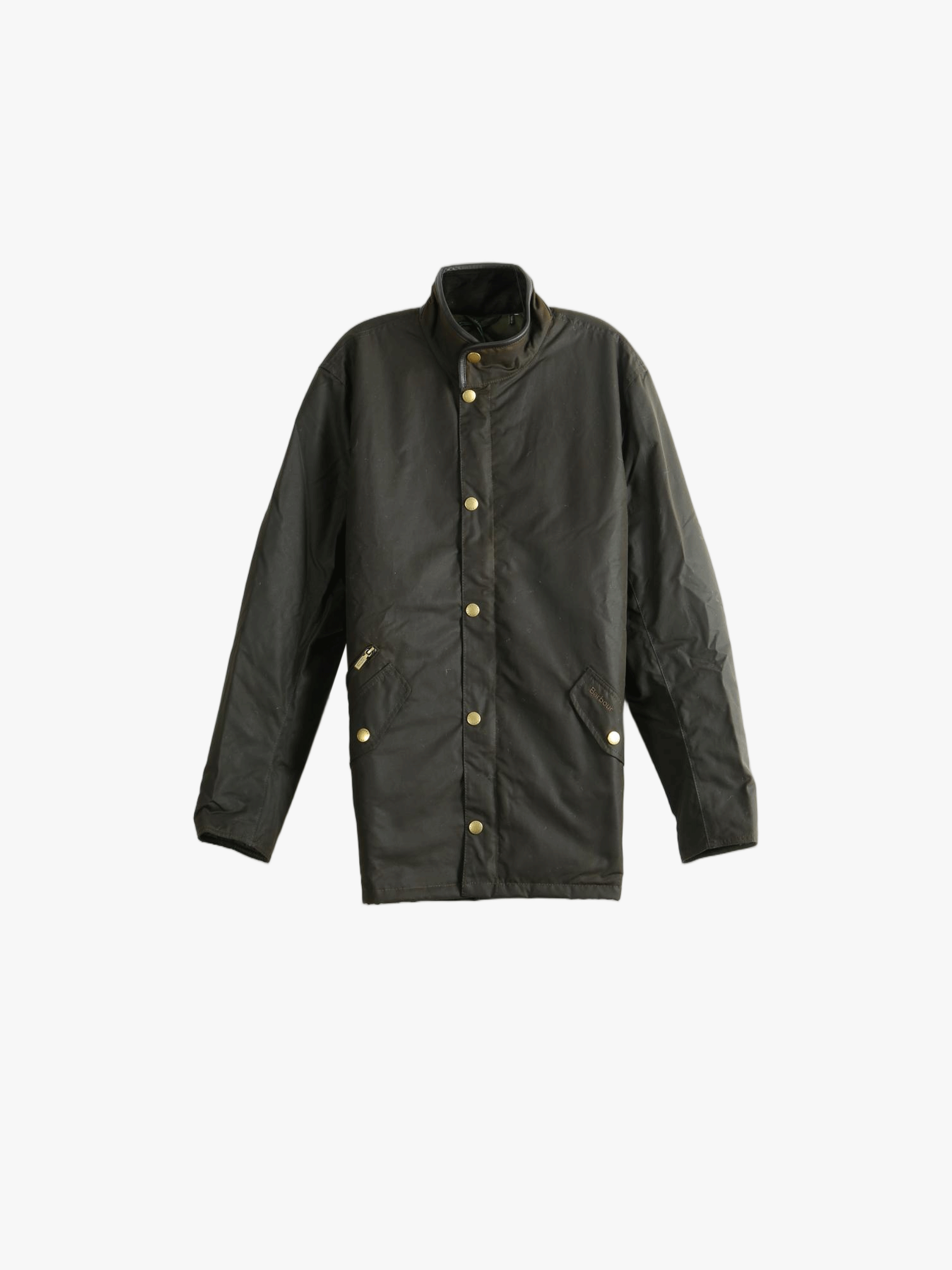 Green jacket, front view