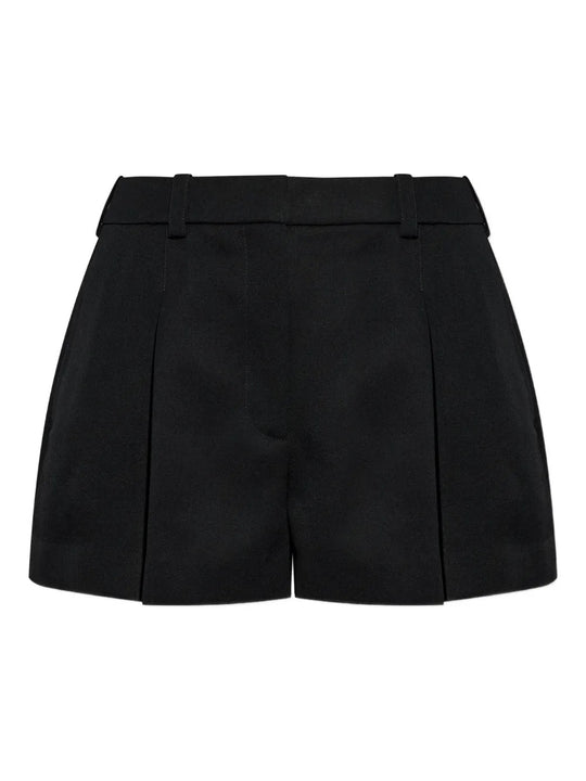 Black shorts, front view