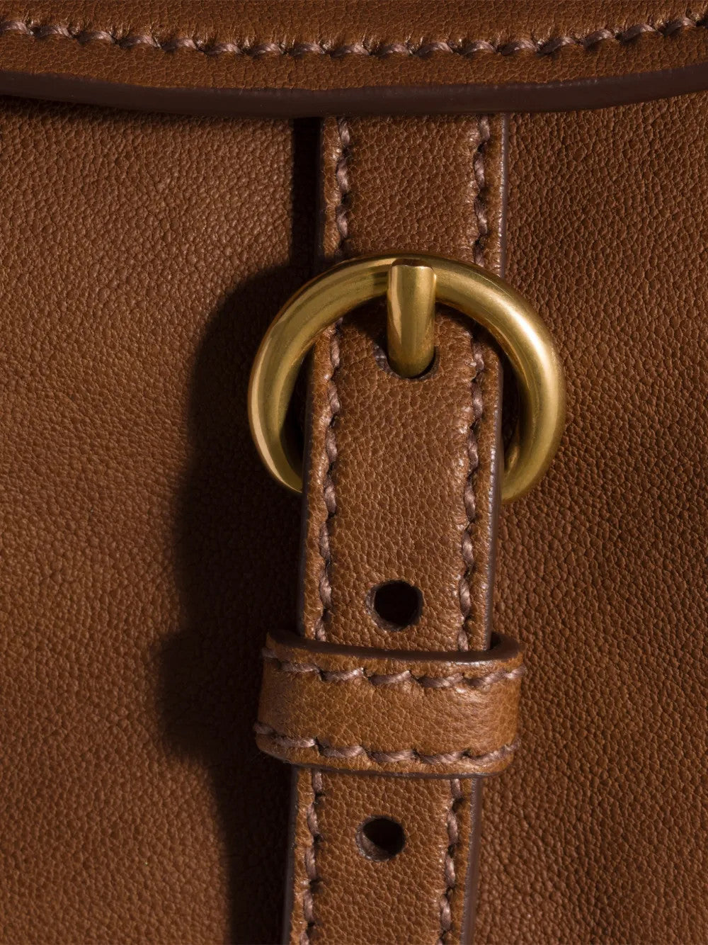 Close up of Brown bag, showing detail