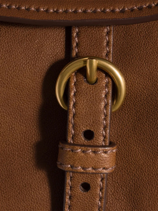 Close up of Brown bag, showing detail
