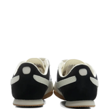 Black shoes, back view