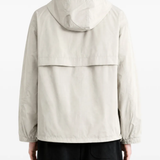 Grey jacket, full body view