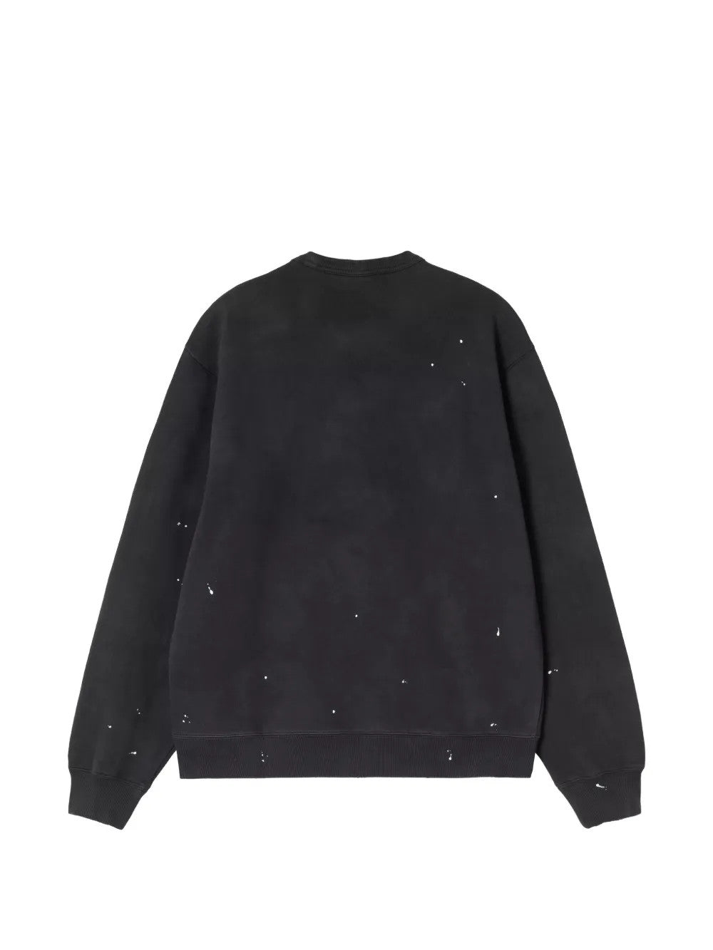 Black hoodie, back view