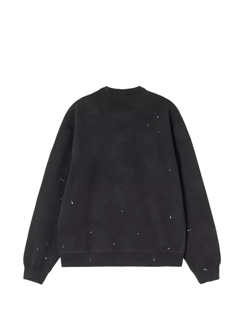 Black hoodie, back view