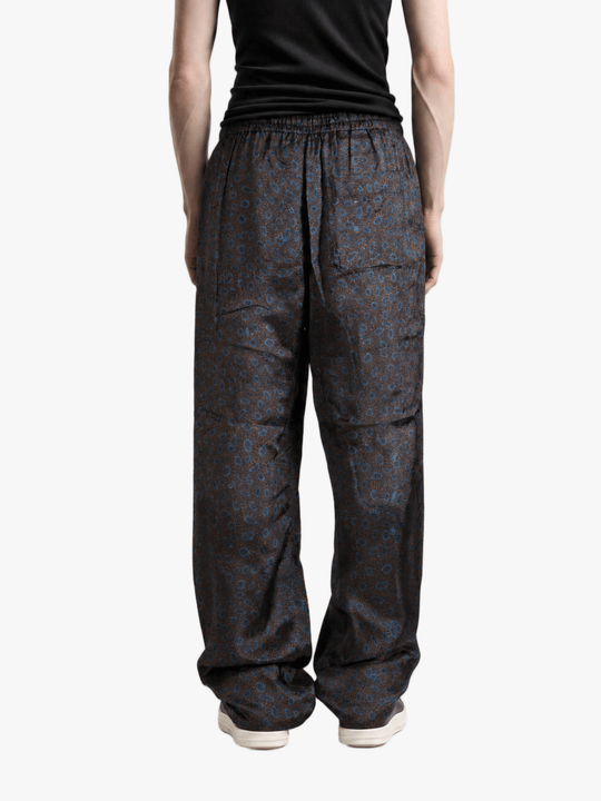 Brown pants, full body view