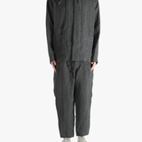 Grey jacket, full body view