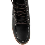 Black boots, front view