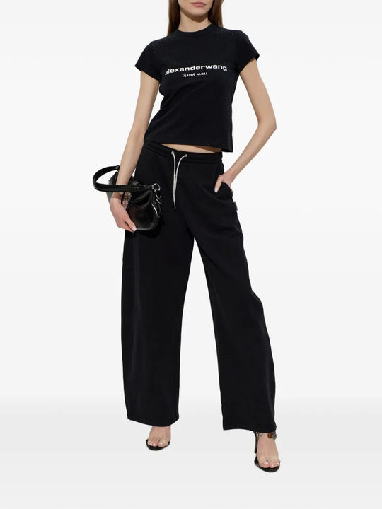 Black pants, full body view