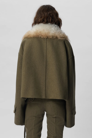 ANN DEMEULEMEESTER - Women Livia Fur Collar