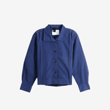 Navy shirt, front view