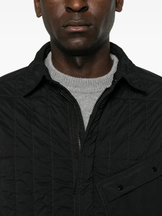 Black jacket, front view