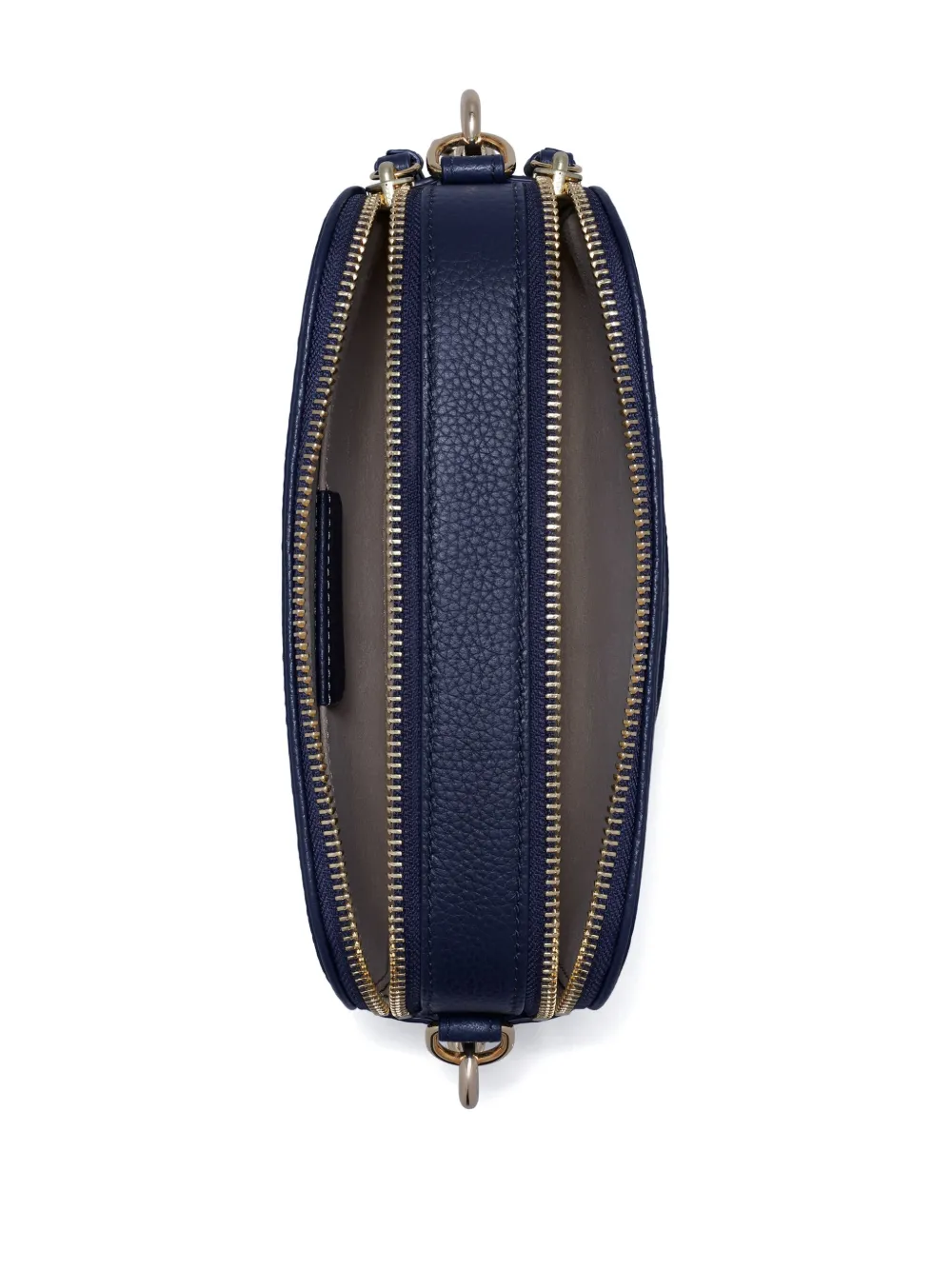 Navy bag, top view