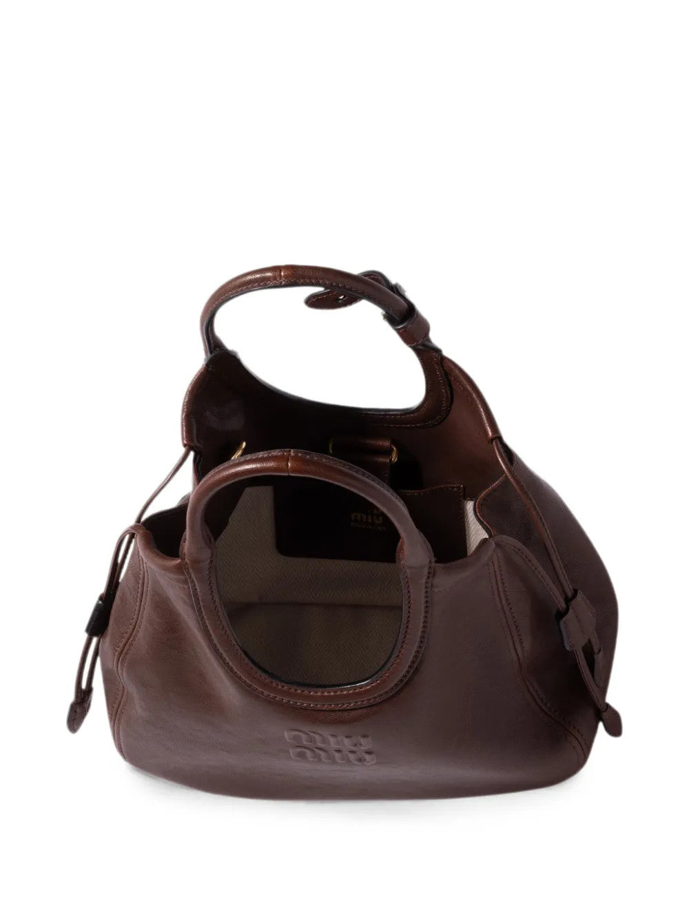 Brown bag, front view