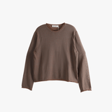 Brown knitwear, front view