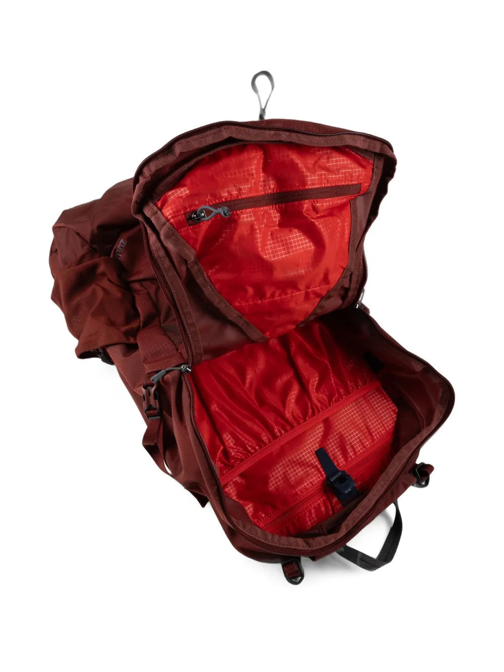 Red bag, front view