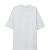 White t-shirt, front view