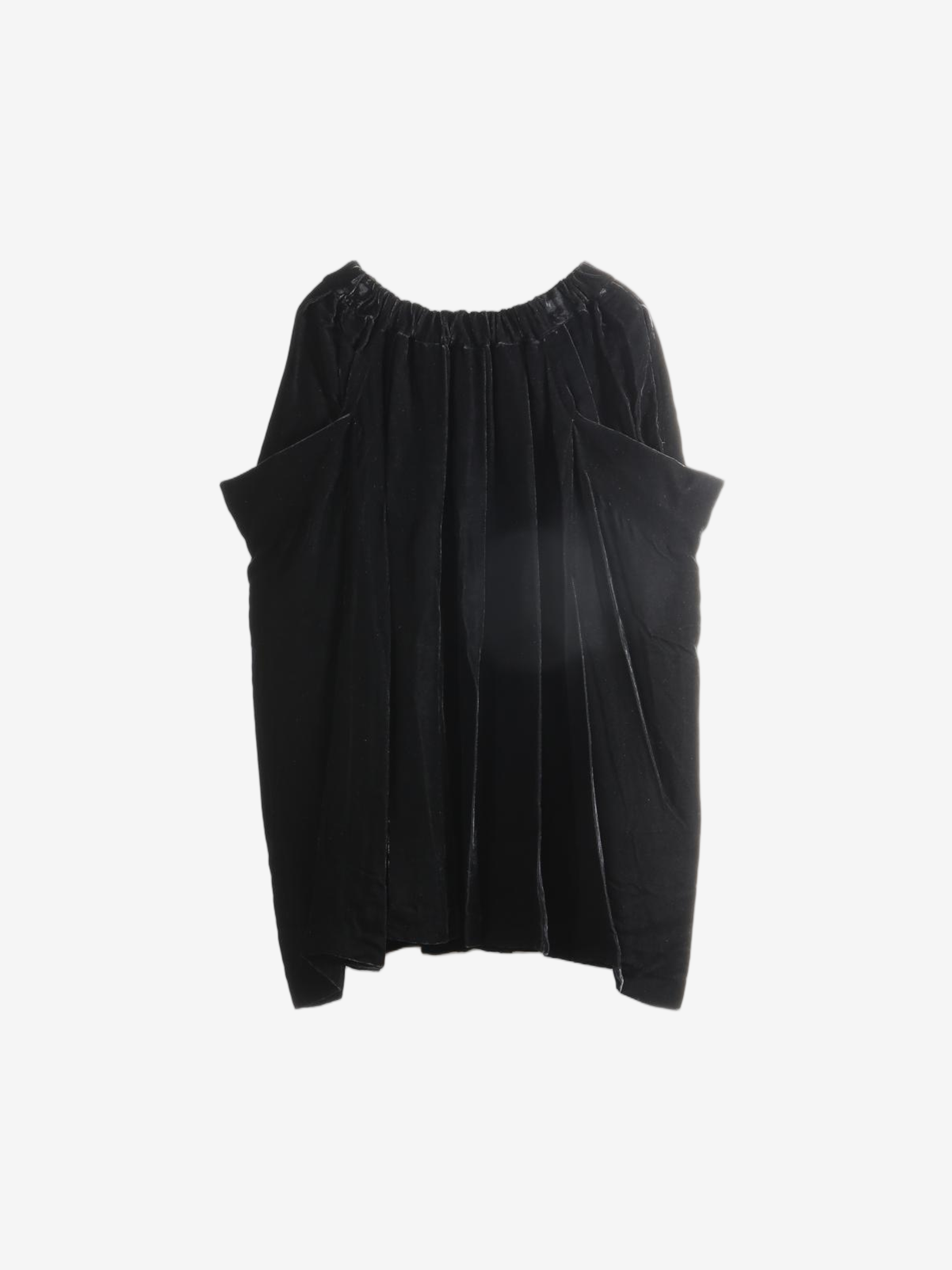 Black skirt, front view
