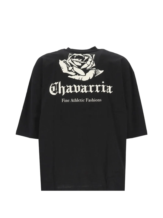 Black t-shirts,back view