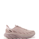 Pink shoes, front view
