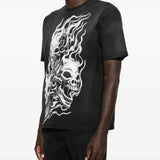 THUG CLUB - Men Three Riding Skull Dirt T-Shirt