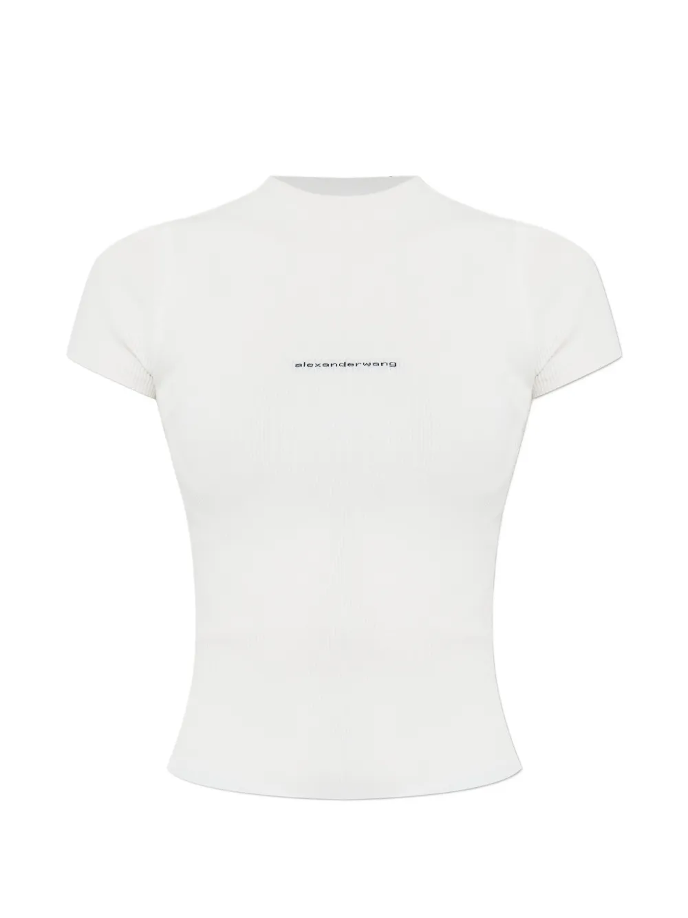 White t-shirt, front view