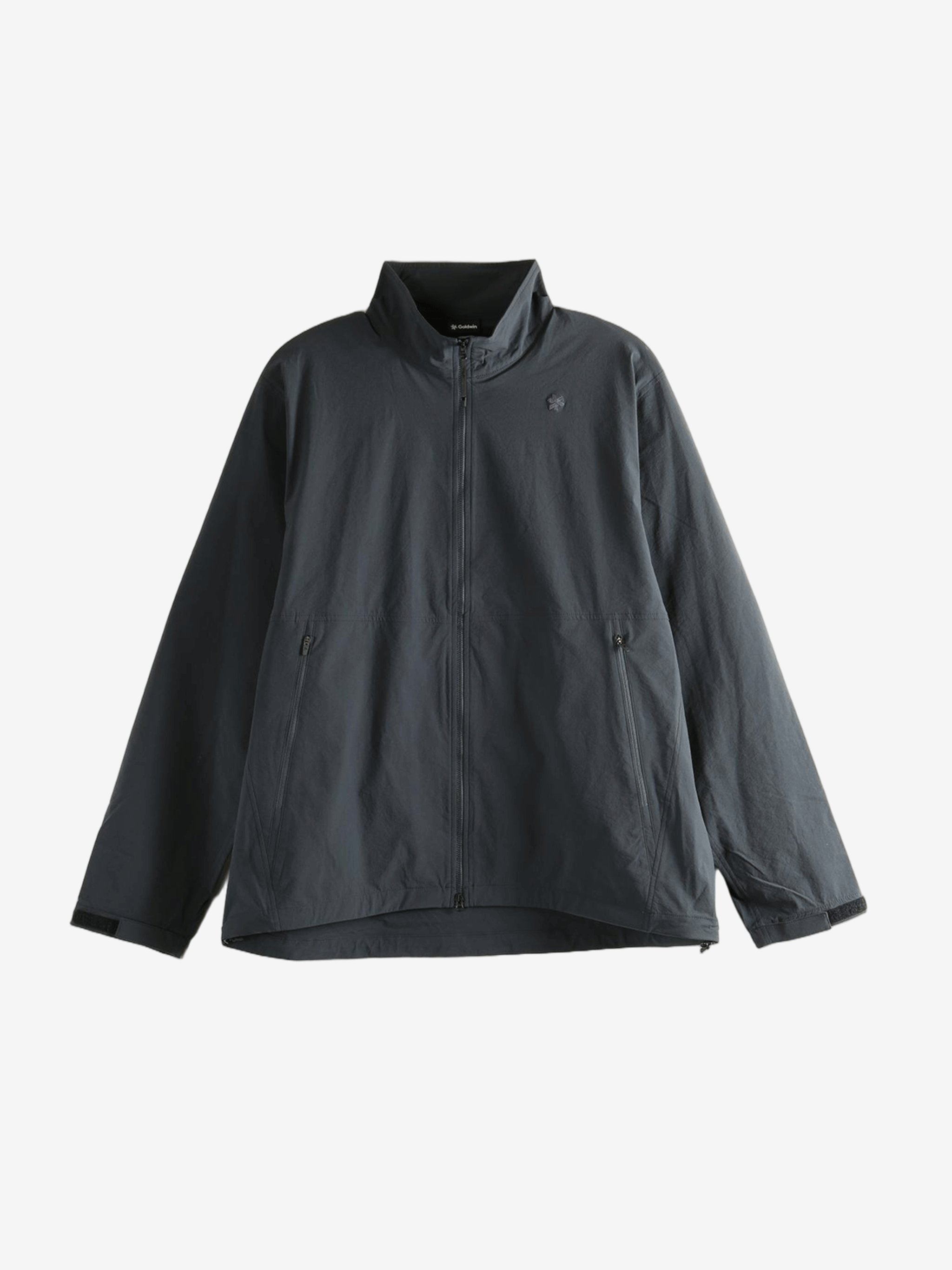 Gray jacket ,front view