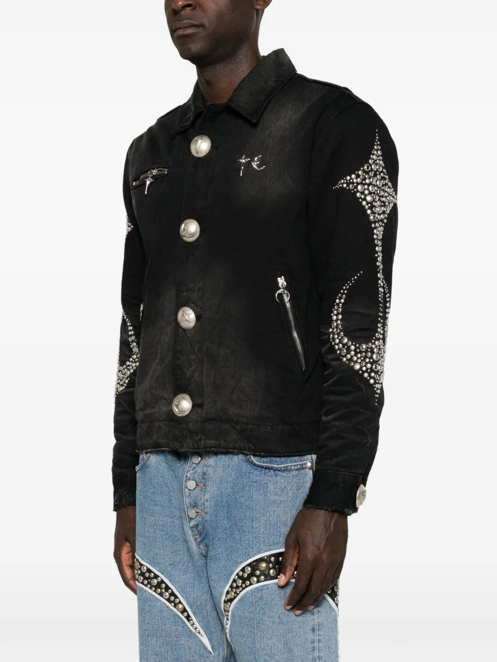 Black jacket, full body view