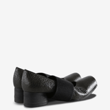 Black shoes, side view
