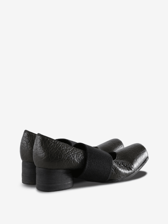 Black shoes, side view