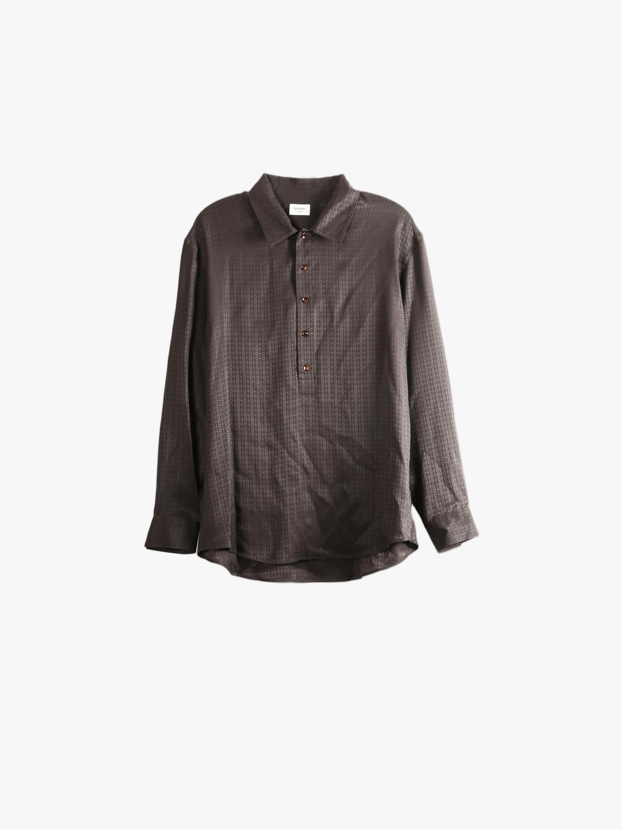 Brown shirt, front view