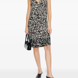 Black dress, full body view