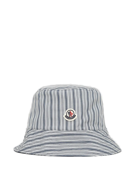 Blue hat, front view