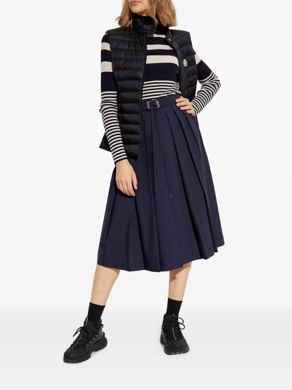 Black jackets, full body view