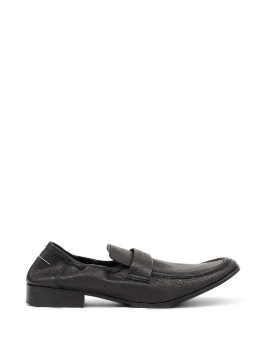 Black shoes, side view