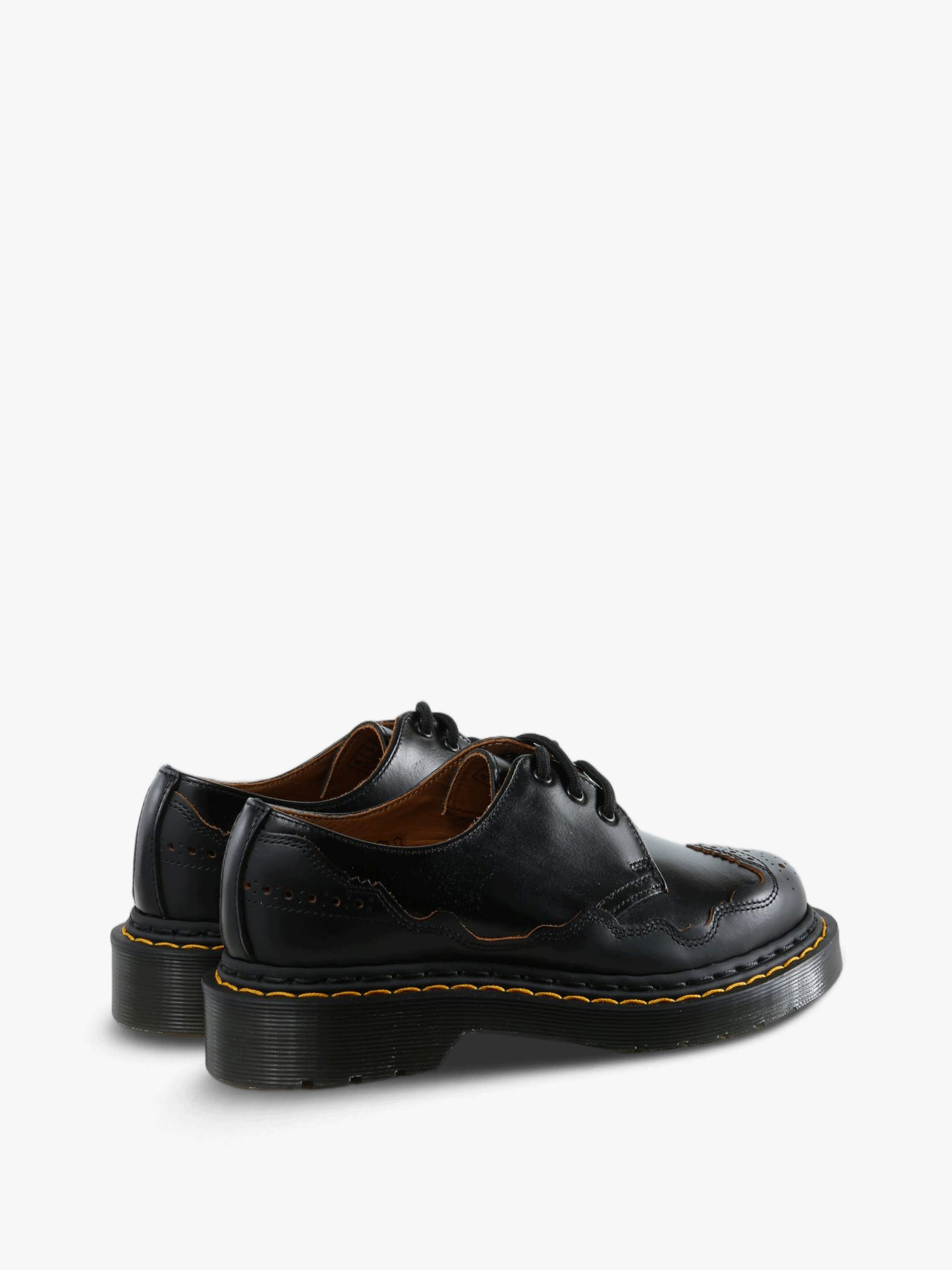Black shoes, side view