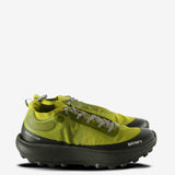 Green sneaker, side view