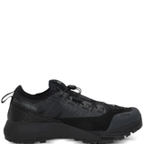 Black sneakers, front view