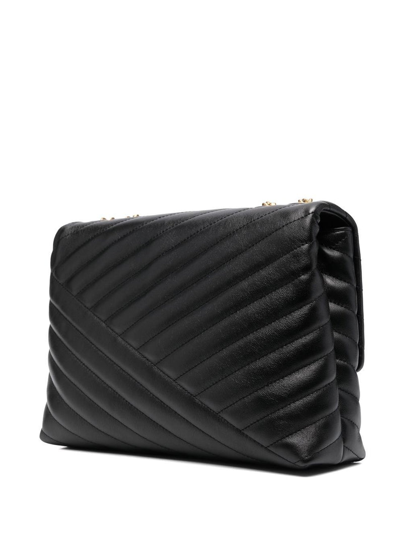 Black bag, back view