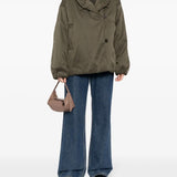 Green jacket, full body view