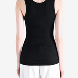 Black t-shirt, front view