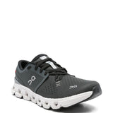 Grey sneakers, side view