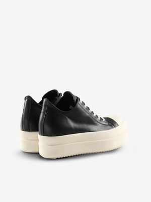 RICK OWENS - Women Scarpe In Pelle Mega Bumper Low Sneakers