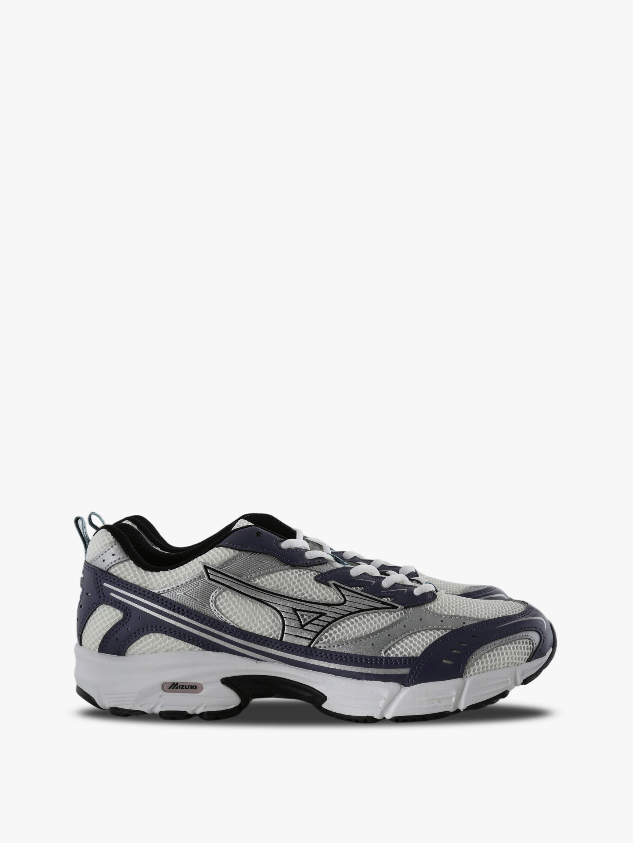 Navy shoes, front view
