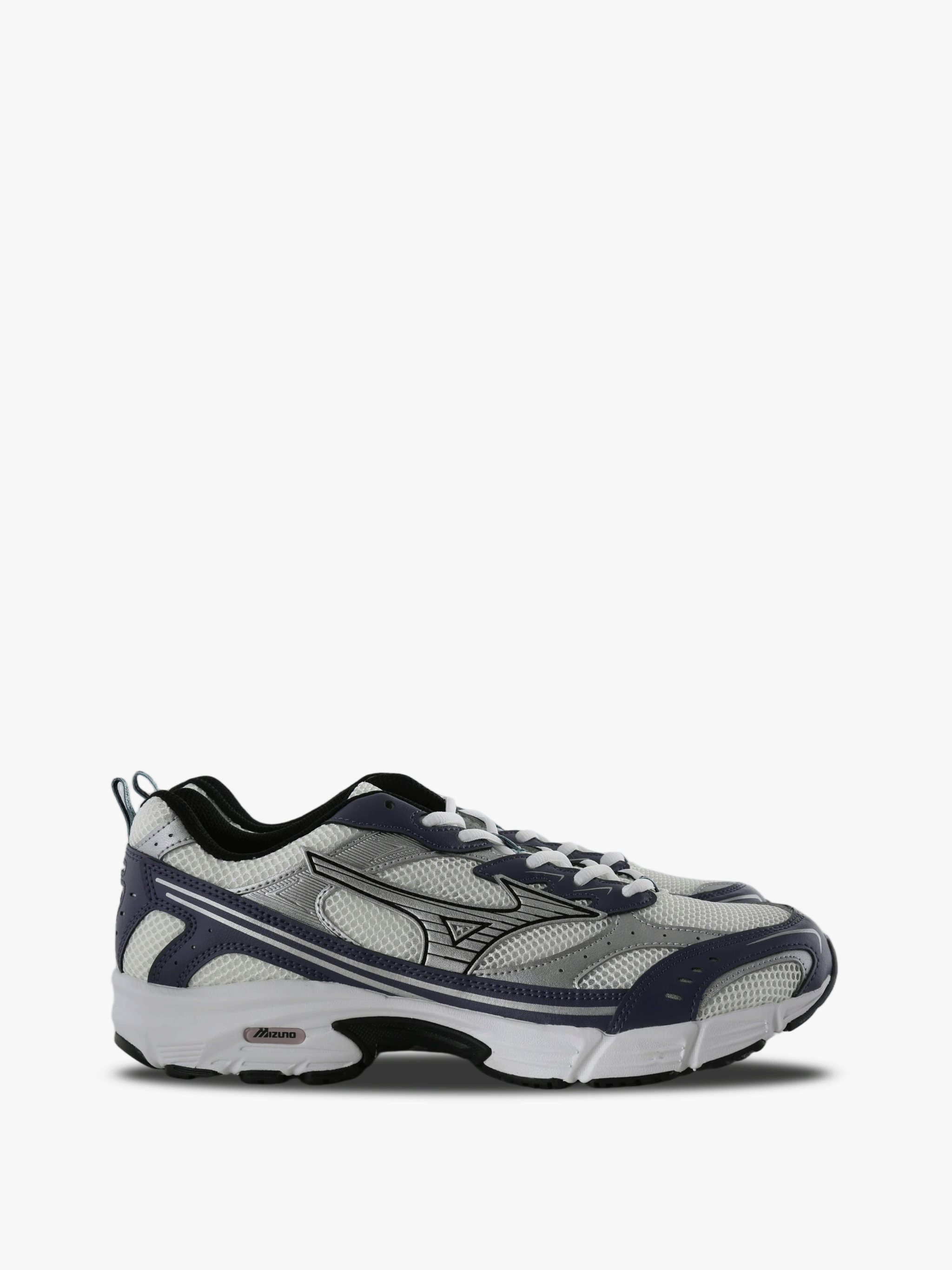 Navy shoes, front view