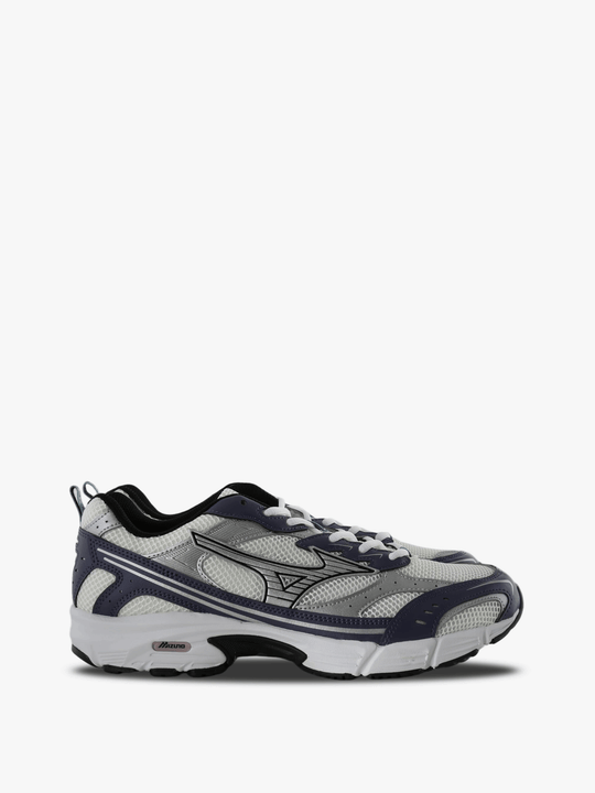 Navy shoes, front view