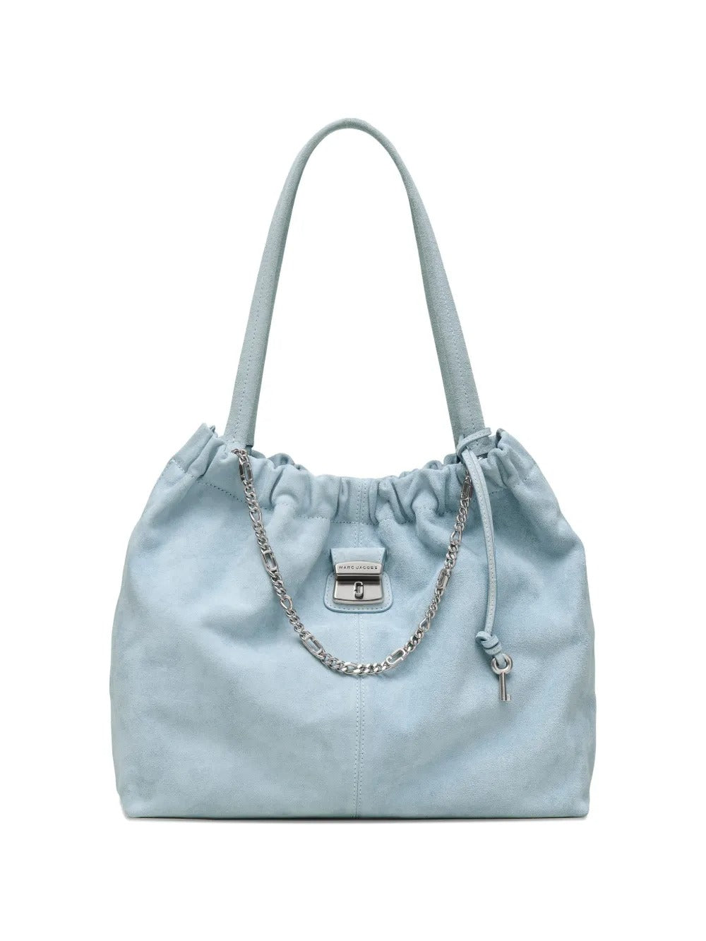 Blue bags, front view