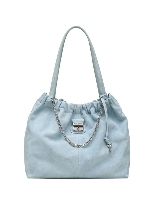 Blue bags, front view