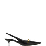 Black shoes, front view
