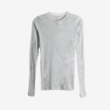 Grey t-shirt, front view