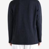 JEAN PAUL GAULTIER - Women Cotton Pique Polo Top With Leather Tag Detail Tops